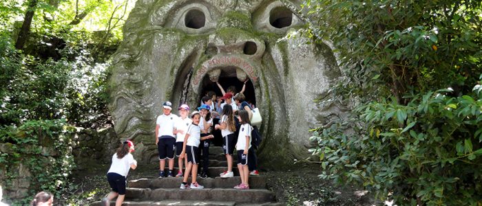 Il-Parco-dei-Mostri.-LOrco-dalla-bocca-spalancata-1 Parco dei Mostri di Bomarzo Vicino all'Alloggio Turistico Corso Italia 74 Viterbo