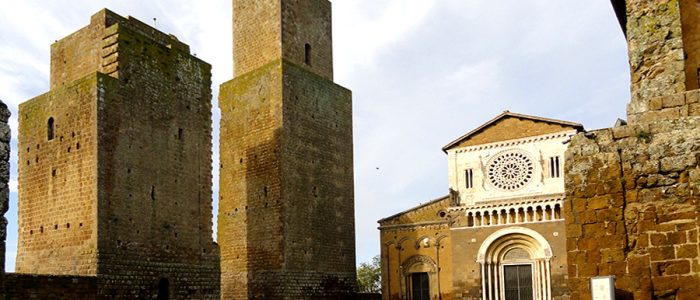 Tuscania.-La-Basilica-di-S.-Pietro.-Esterno